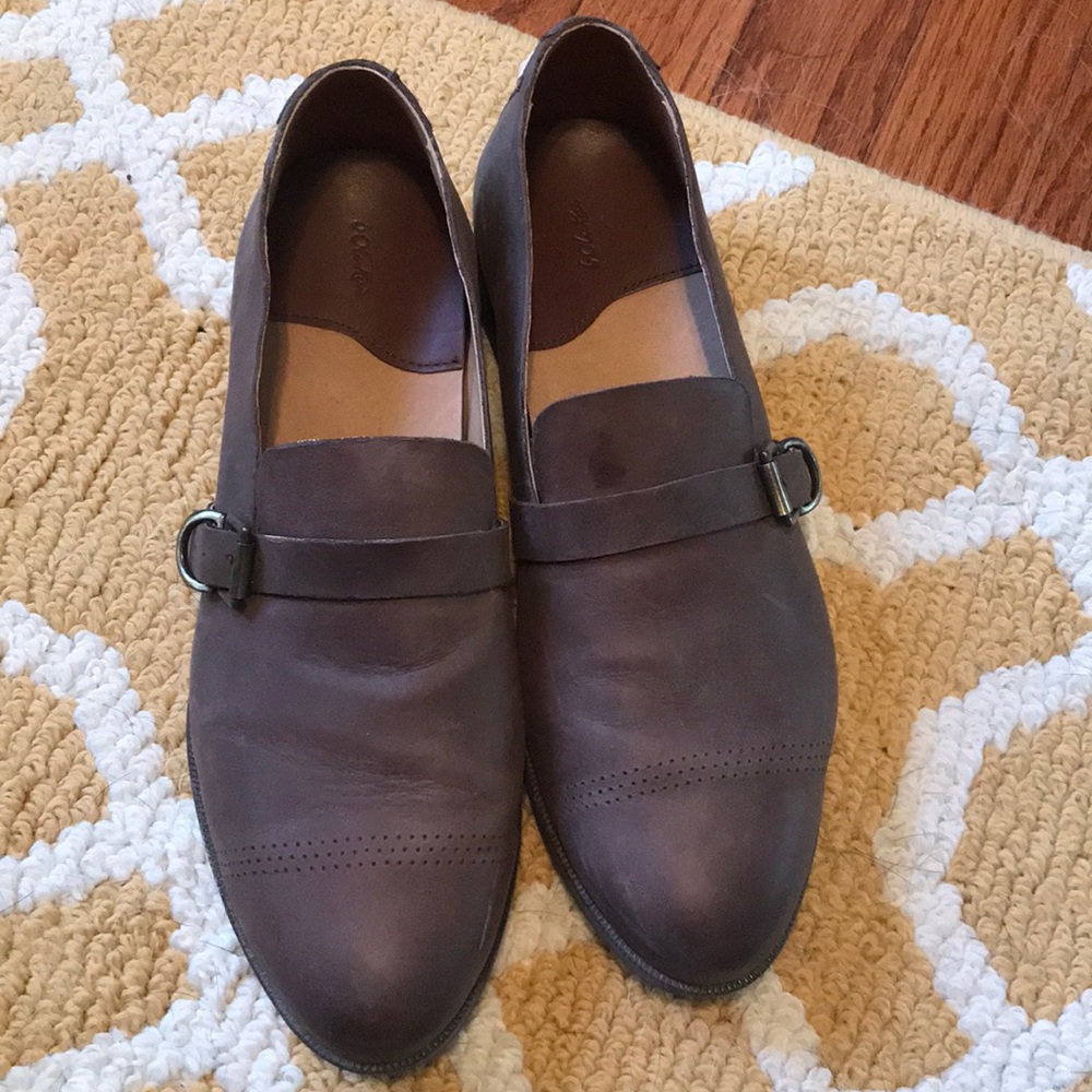 OluKai  leather oxfords.